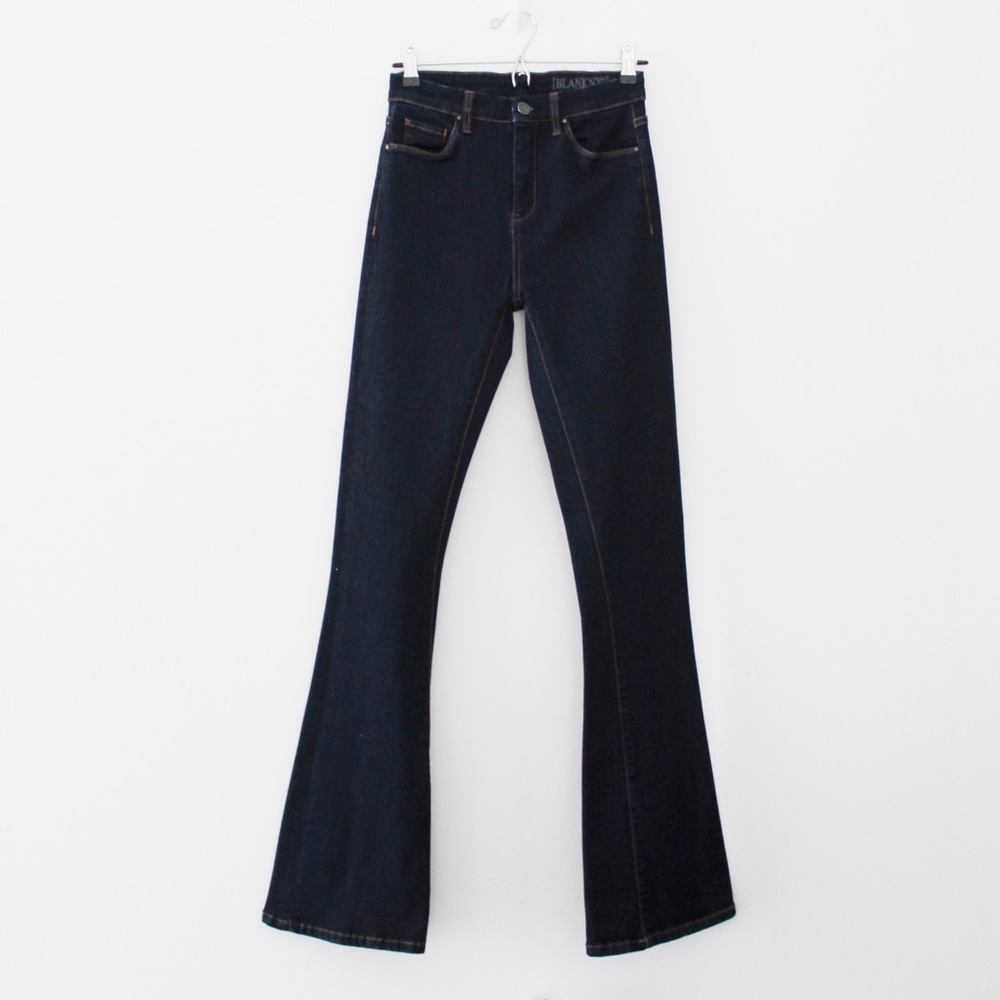 BlankNYC Lies and Alibis High Rise Flare Jeans NWOT - Picture 6 of 8